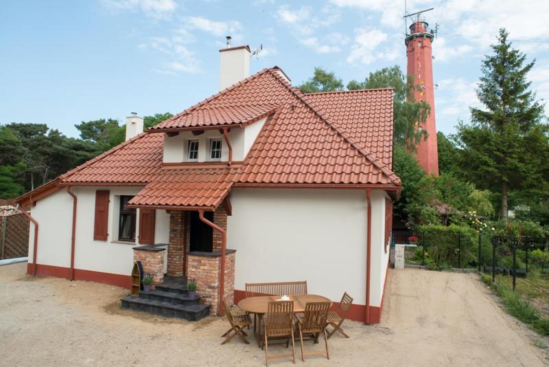 Zabytkowy Dom Latarnikow Hel Exteriér fotografie