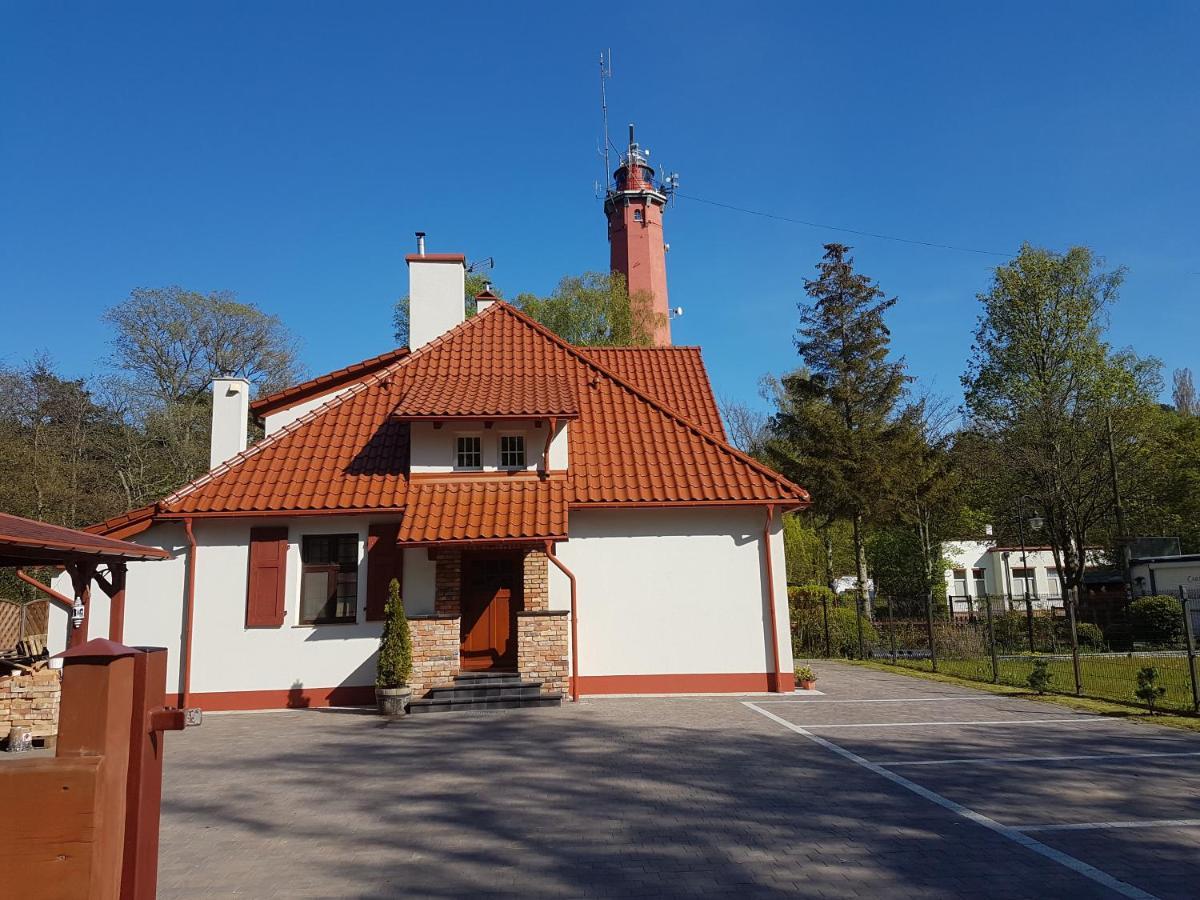 Zabytkowy Dom Latarnikow Hel Exteriér fotografie